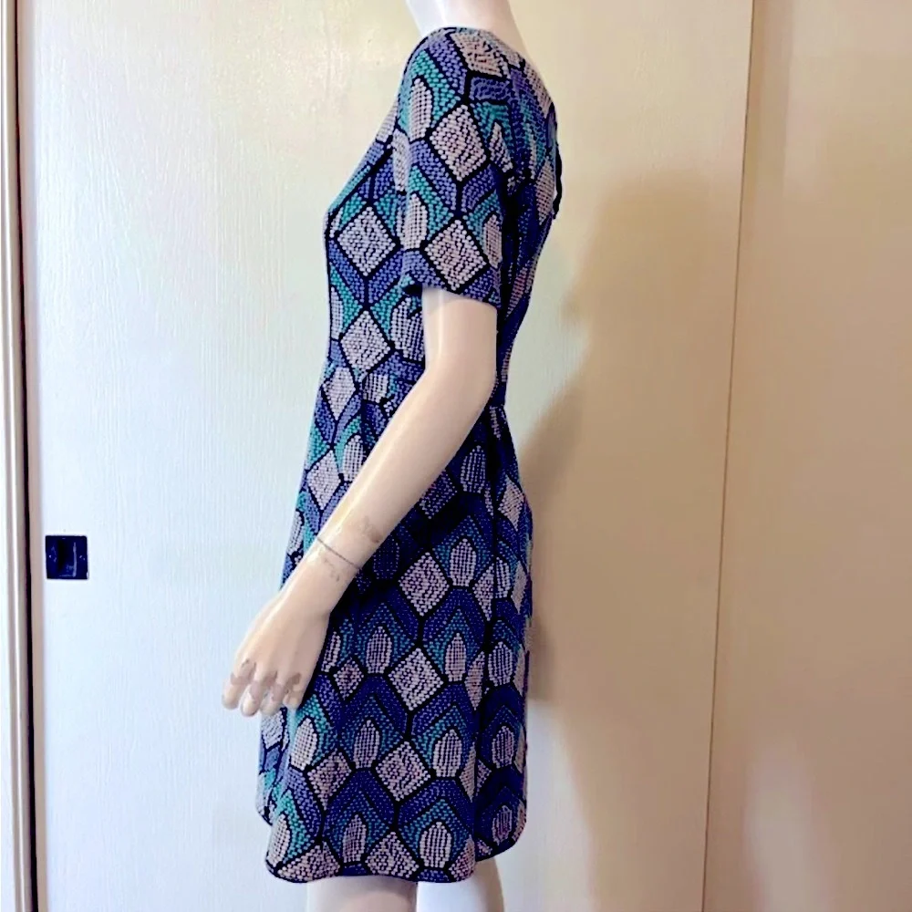 Anthropologie HD In Paris Hollyhock Fit and Flare Dress with Pockets, Size M - Picture 7 of 16